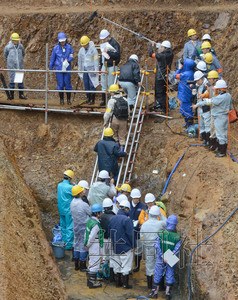 日本原子能規(guī)制委調(diào)查大飯核電站地下斷層（圖）