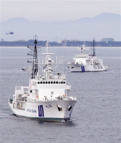 日將專設(shè)釣魚島護(hù)衛(wèi)隊 配備600人及12艘巡邏船